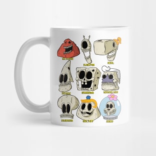 Cartoon Skulls (6) Mug